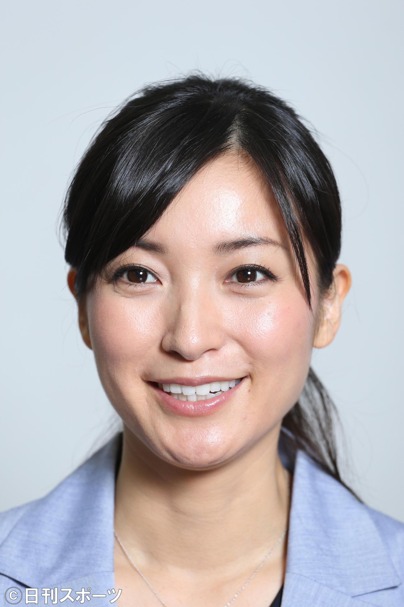 大江麻理子キャスター（2014年6月9日撮影）