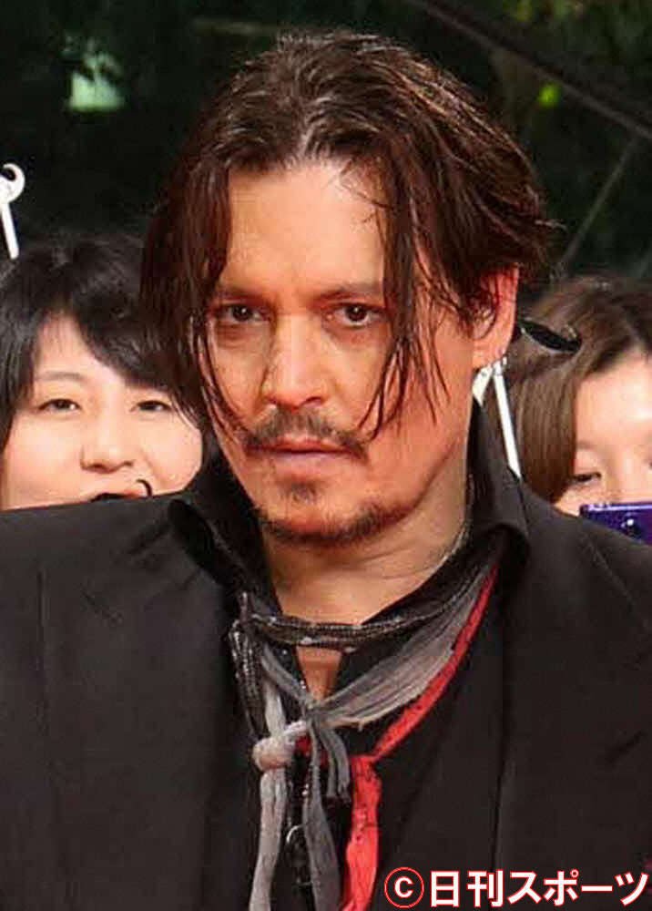 ジョニー・デップ（2015年1月27日撮影）