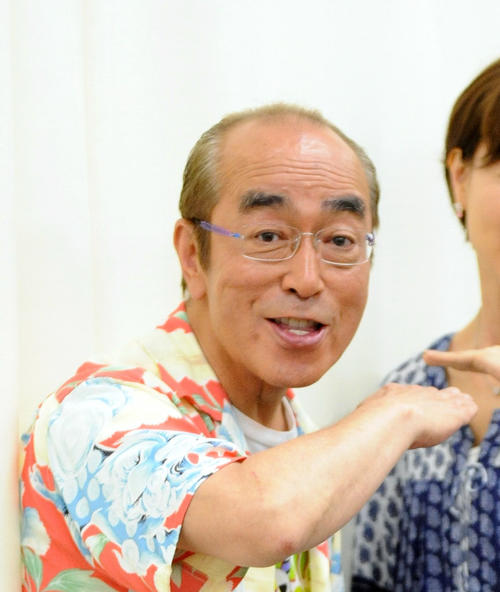 志村けんさん(2013年5月30日撮影)