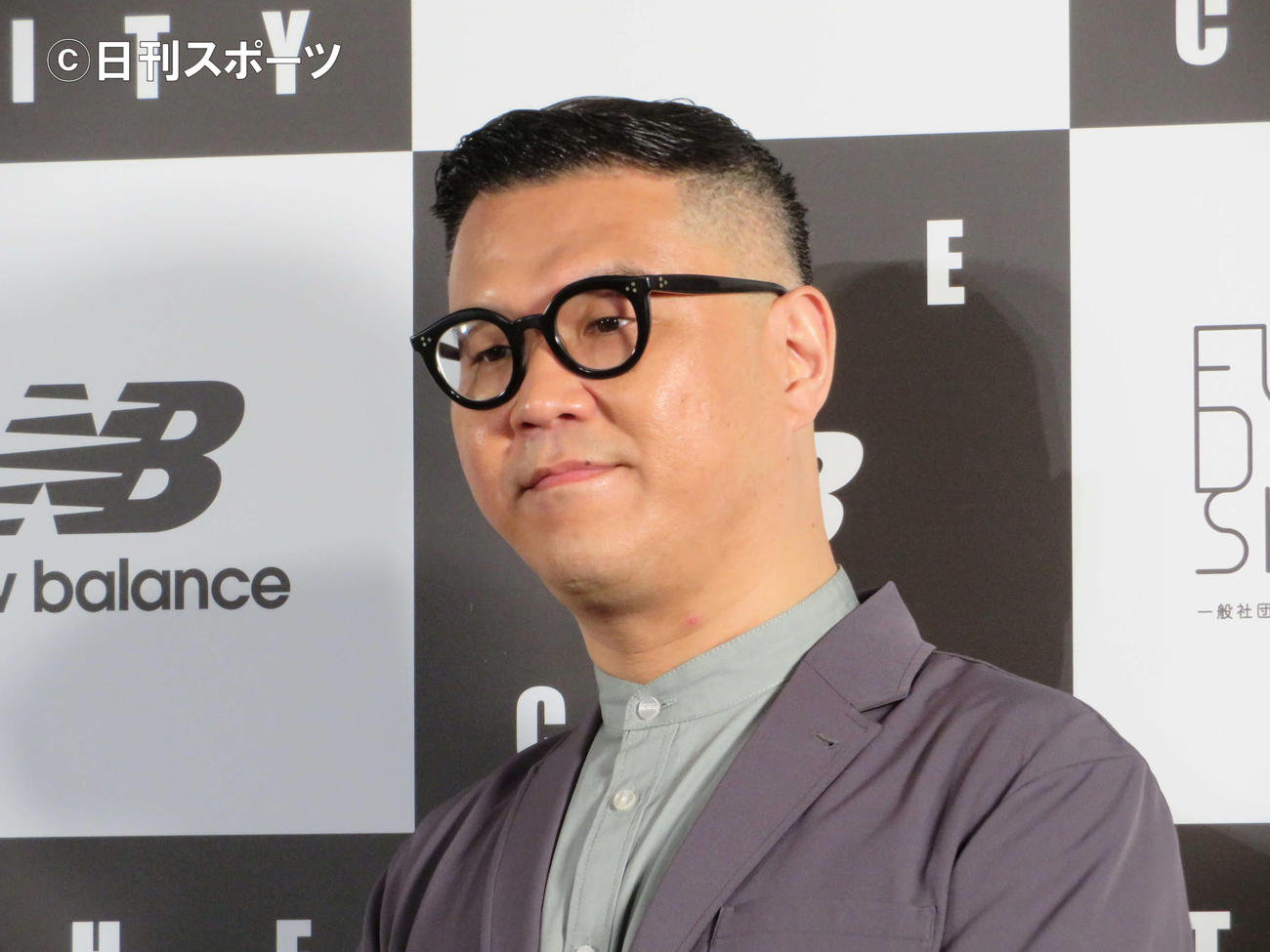 「ワークティブプロジェクト」発足発表会に出席した長谷川忍（撮影・三須佳夏）