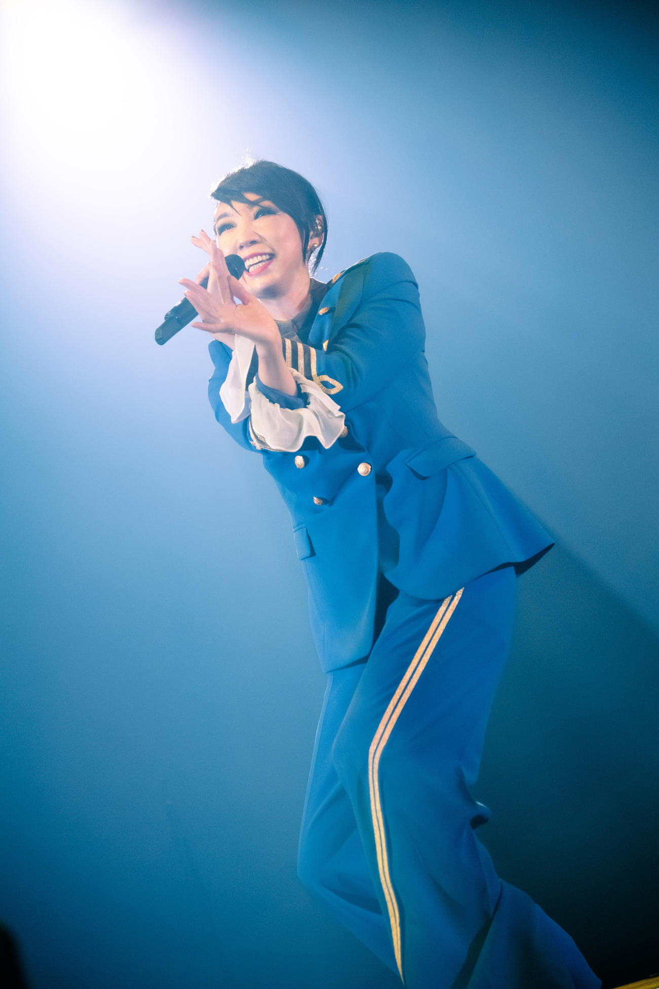 41年目を迎えた恒例の苗場ライブでパフォーマンスする松任谷由実