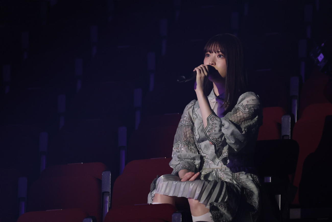 乃木坂46の「1期生ライブ」で「釣り堀」をソロで歌う松村沙友理