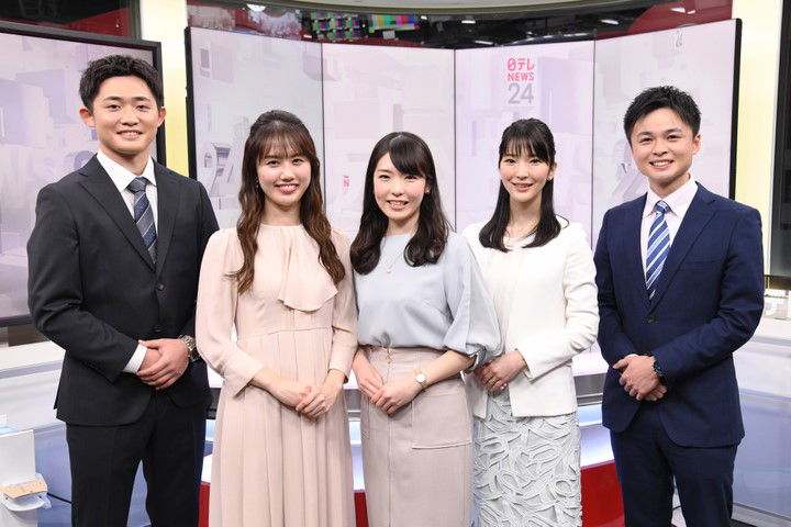 左から高畠脩太郎さん、高橋ありささん、大山智子さん、鈴木悠里さん、斎藤隆平さん（提供写真）