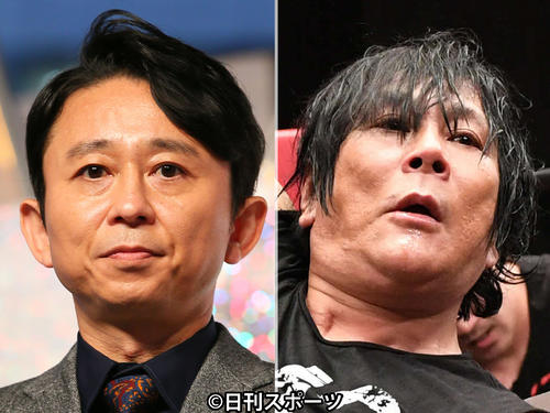 有吉弘行(左)と大仁田厚