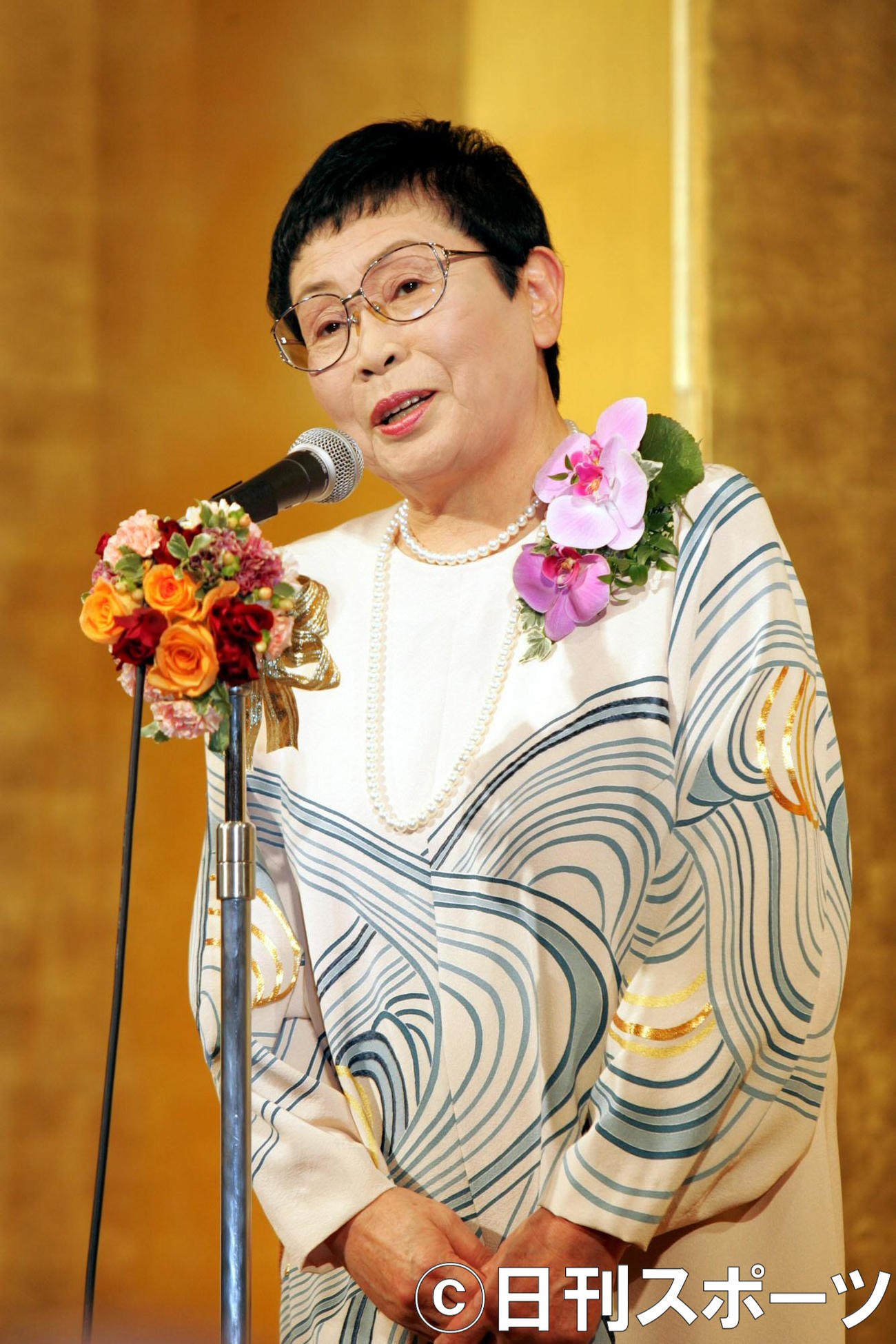 橋田壽賀子さん（05年4月4日撮影）