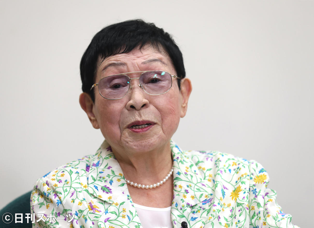 橋田寿賀子さん（2019年9月3日撮影）
