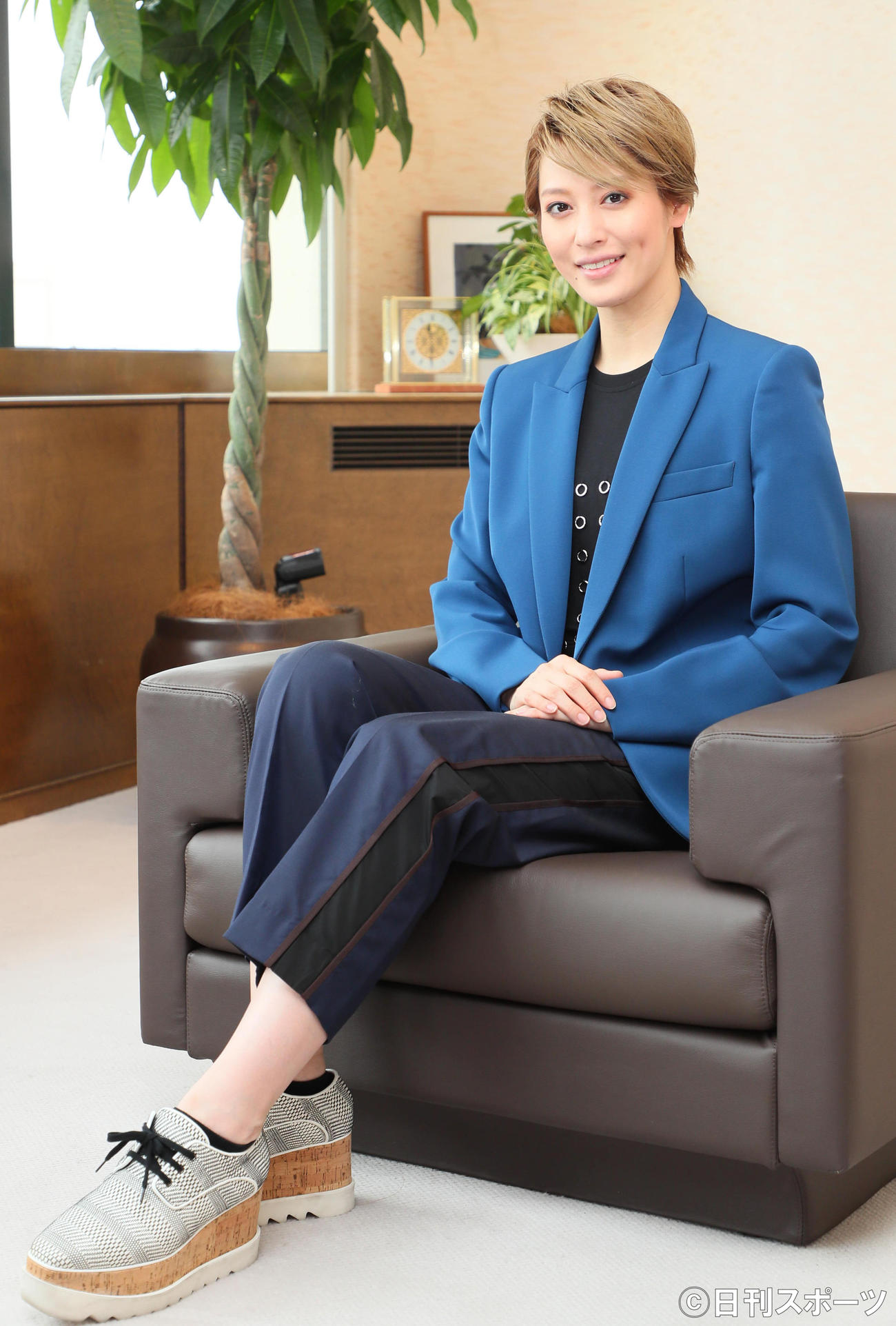 月城かなと（2018年5月28日撮影）