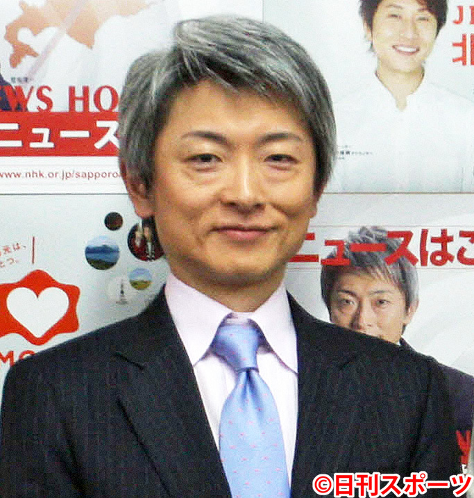 登坂淳一アナウンサー（２０１３年３月２１日撮影）