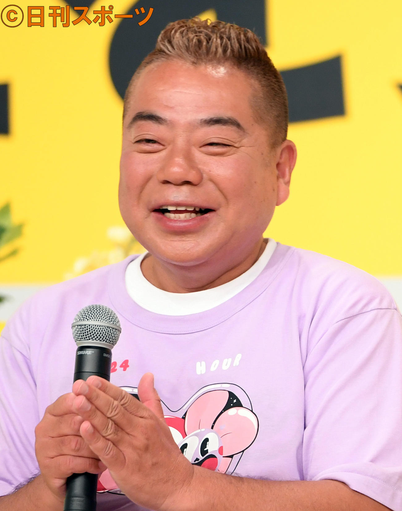 出川哲朗（18年7月9日撮影）
