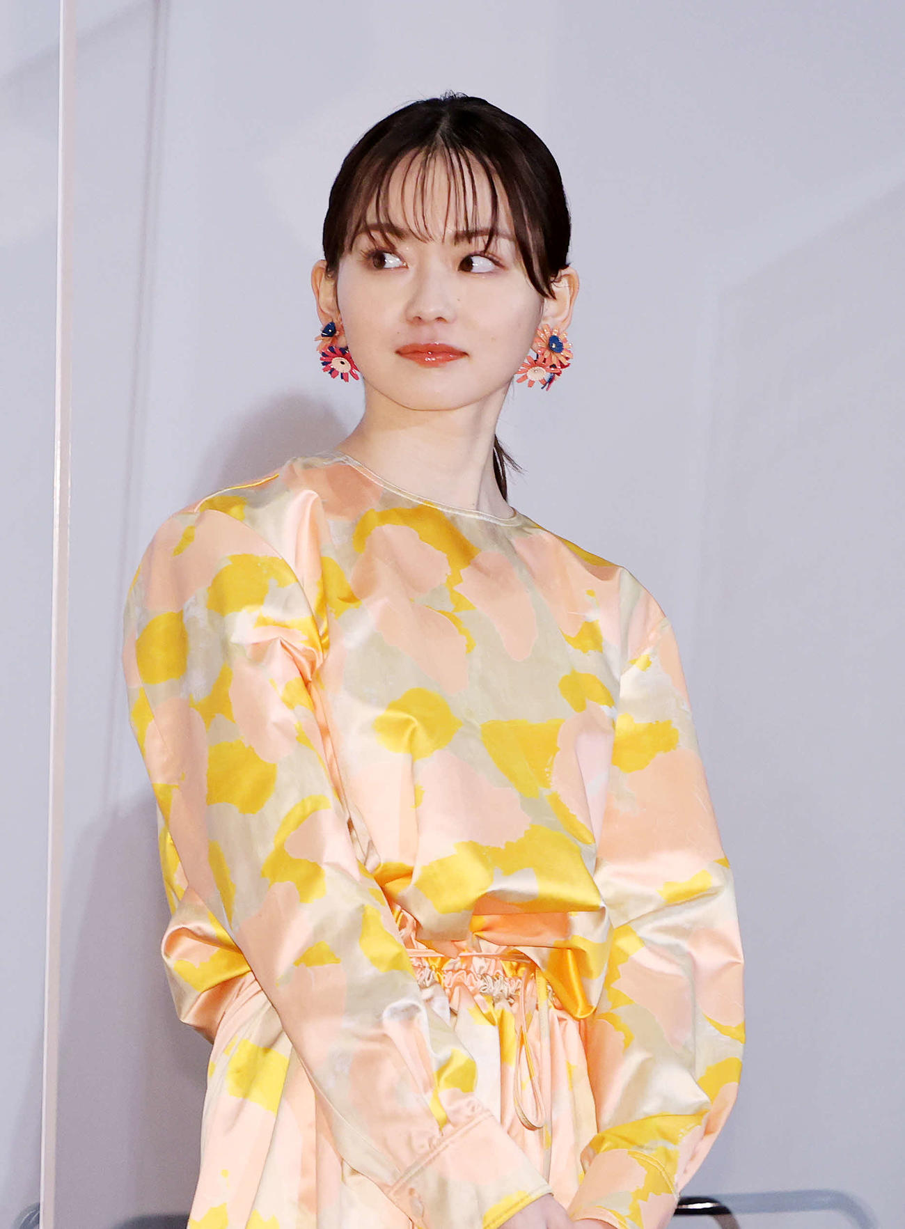 HiHi Jetsの作間龍斗が出演する映画で主演する山田杏奈＝2021年1月30日
