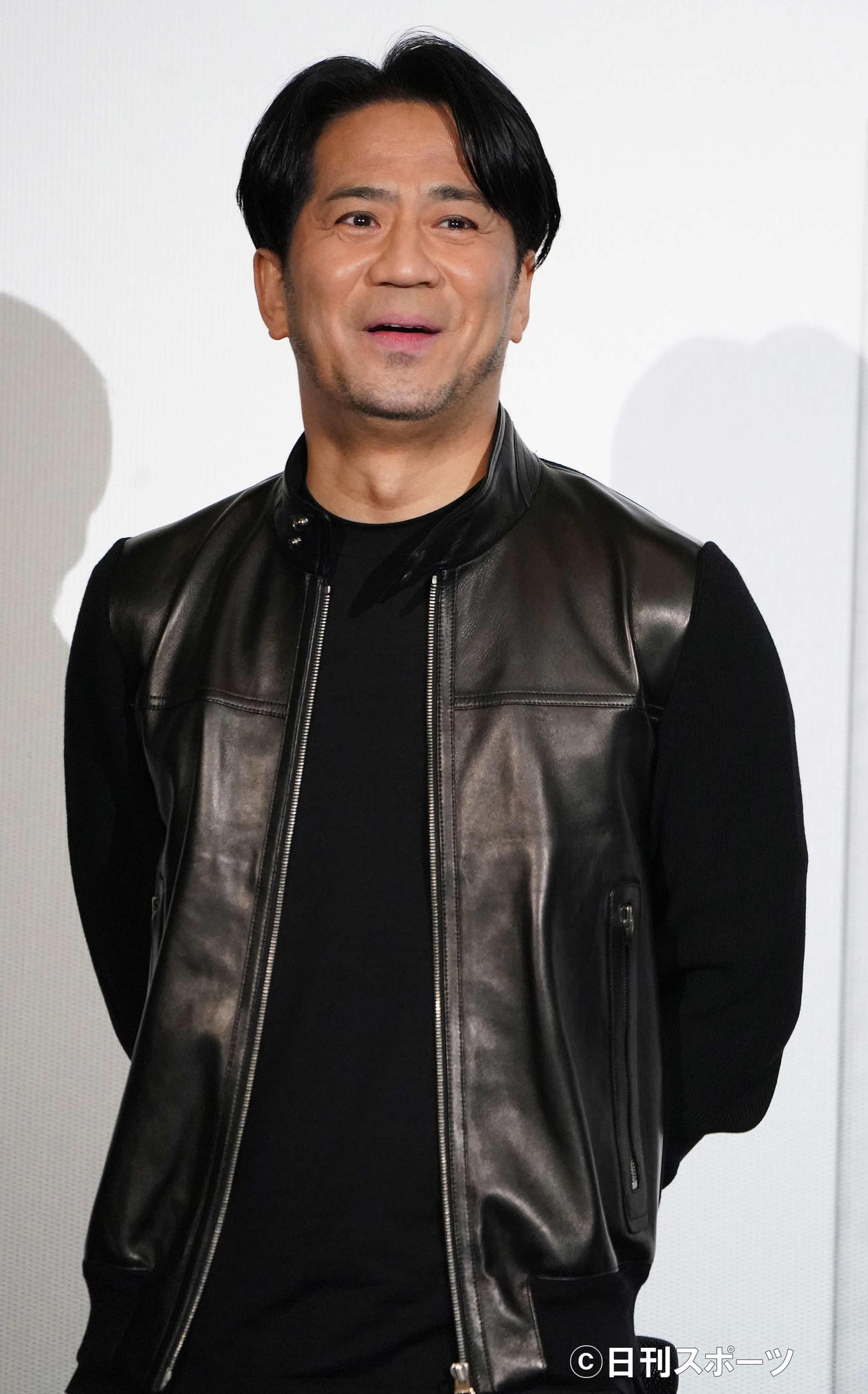 「BATTLE OF TOKYO」記者発表会に出席したEXILEのHIRO（撮影・鈴木みどり）