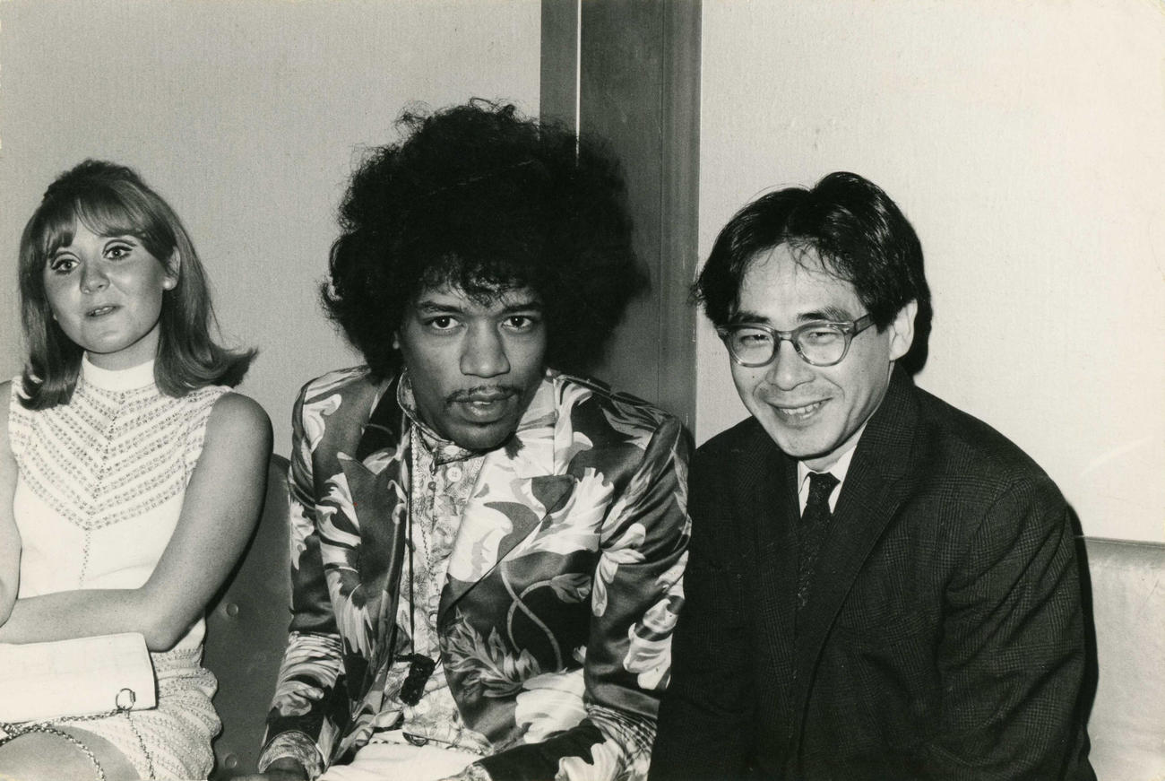 ジミ・ヘンドリックスとカメラマンの長谷部宏氏