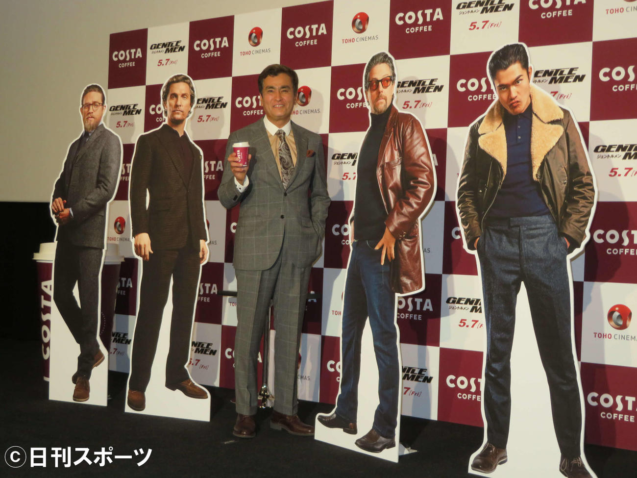 映画「ジェントルメン」プレミアムイベントに登壇した石原良純（撮影・村上幸将）