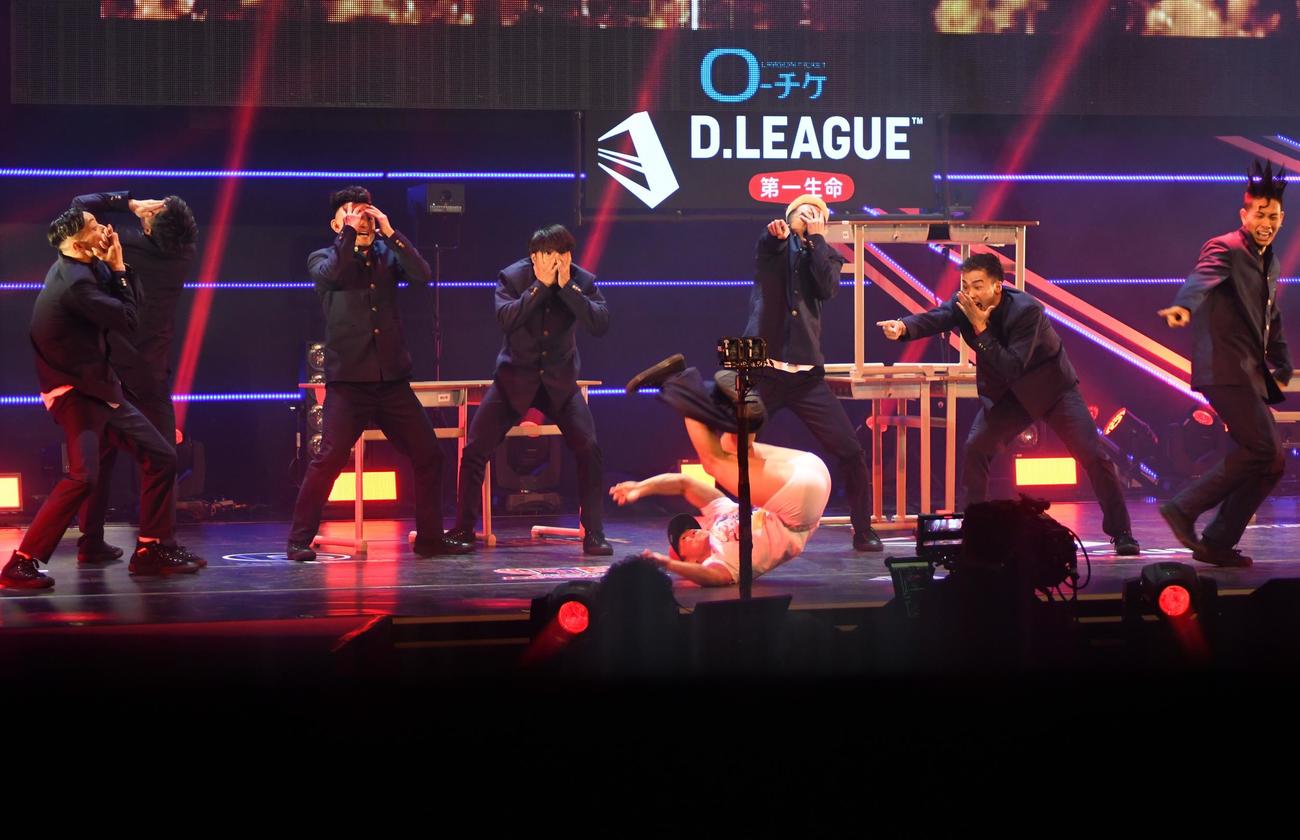 D．LEAGUE第8戦で2勝目を挙げ総合1位になったFULLCAST RAISERZ（撮影・大友陽平）