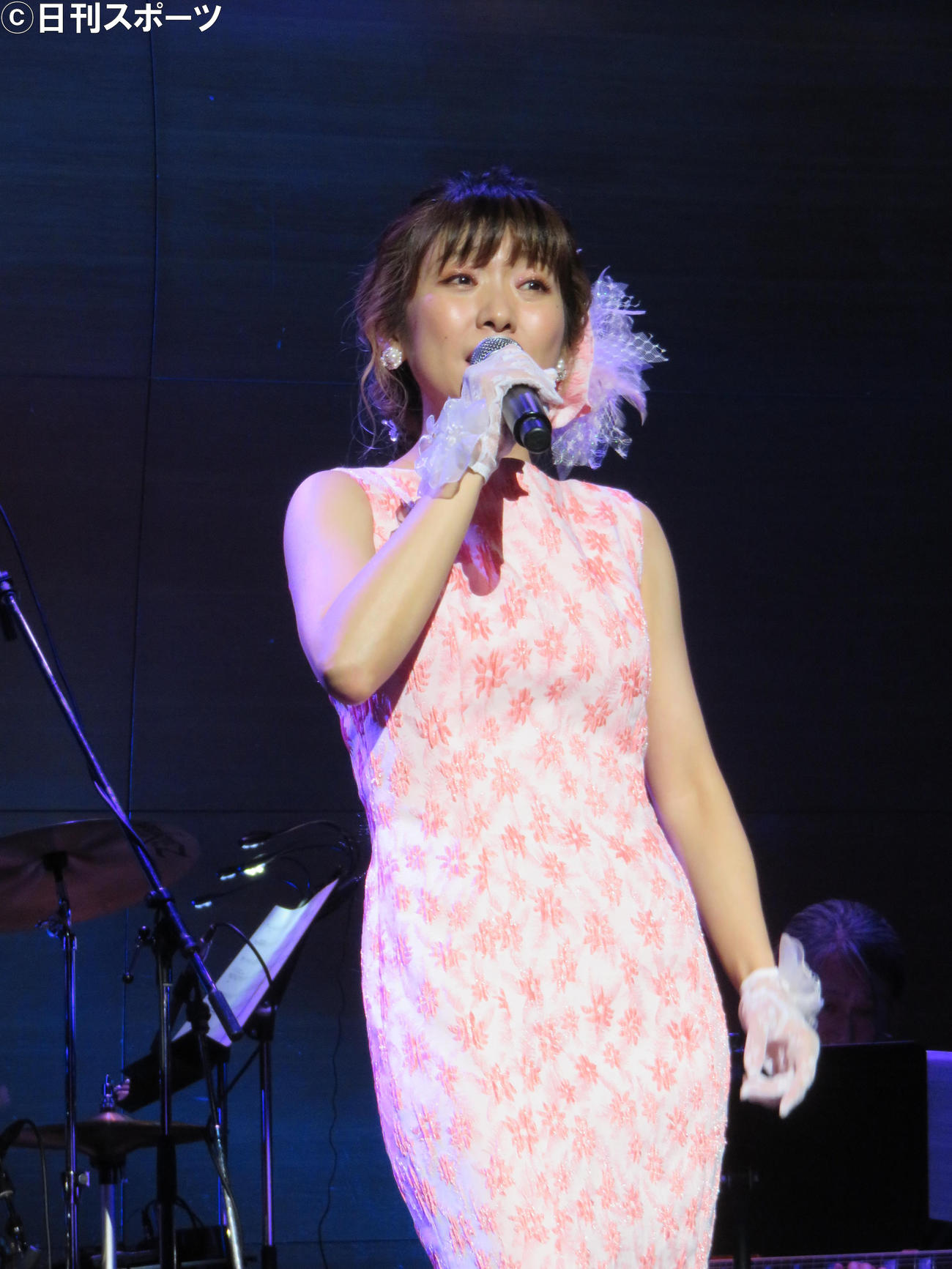 1年3カ月ぶりにコンサートを行った森山愛子