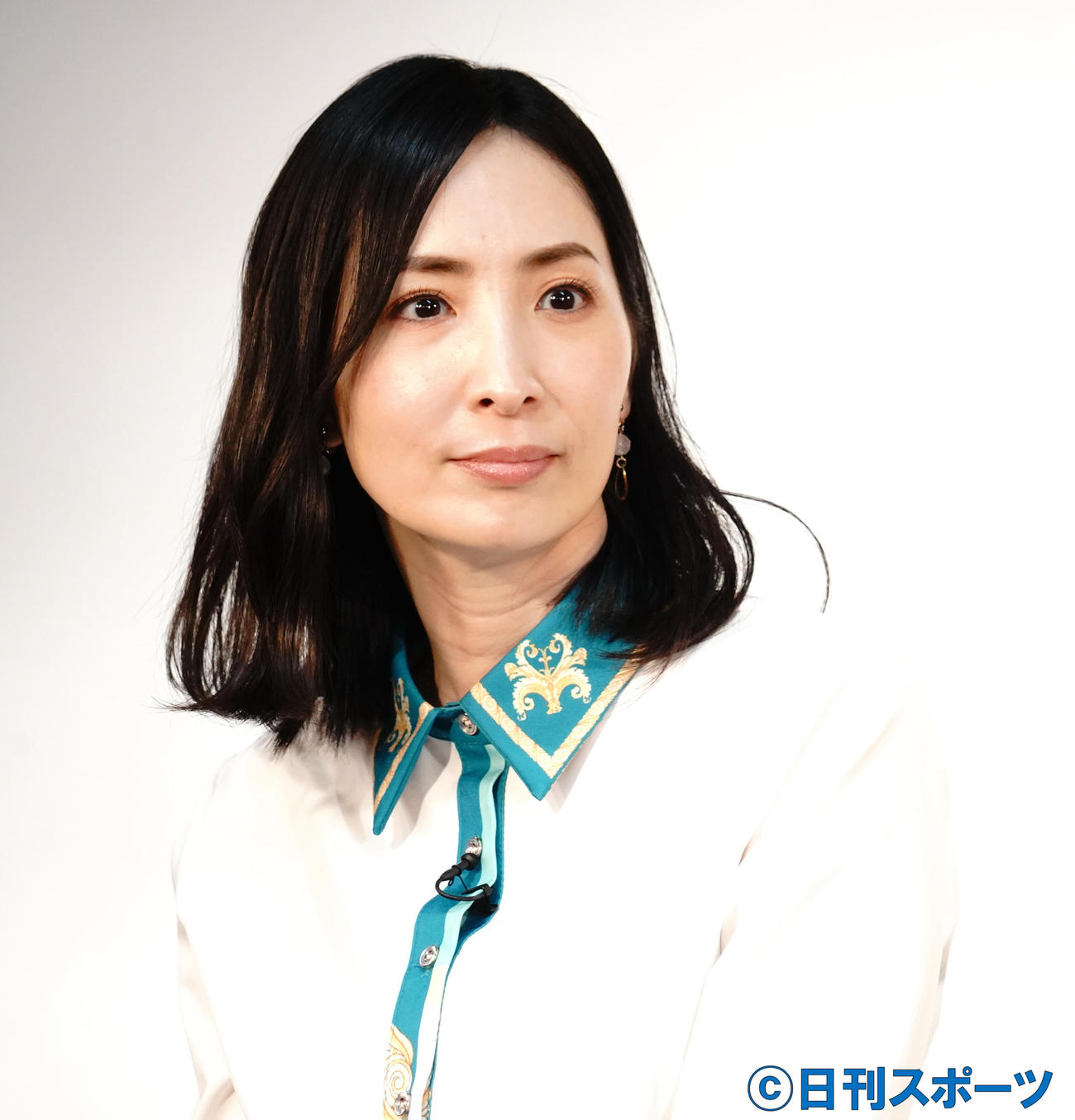 大手芸能事務所ワタナベエンターテインメントが展開する教育プログラム「LABO」の特別授業を行った真飛（撮影・佐藤成）