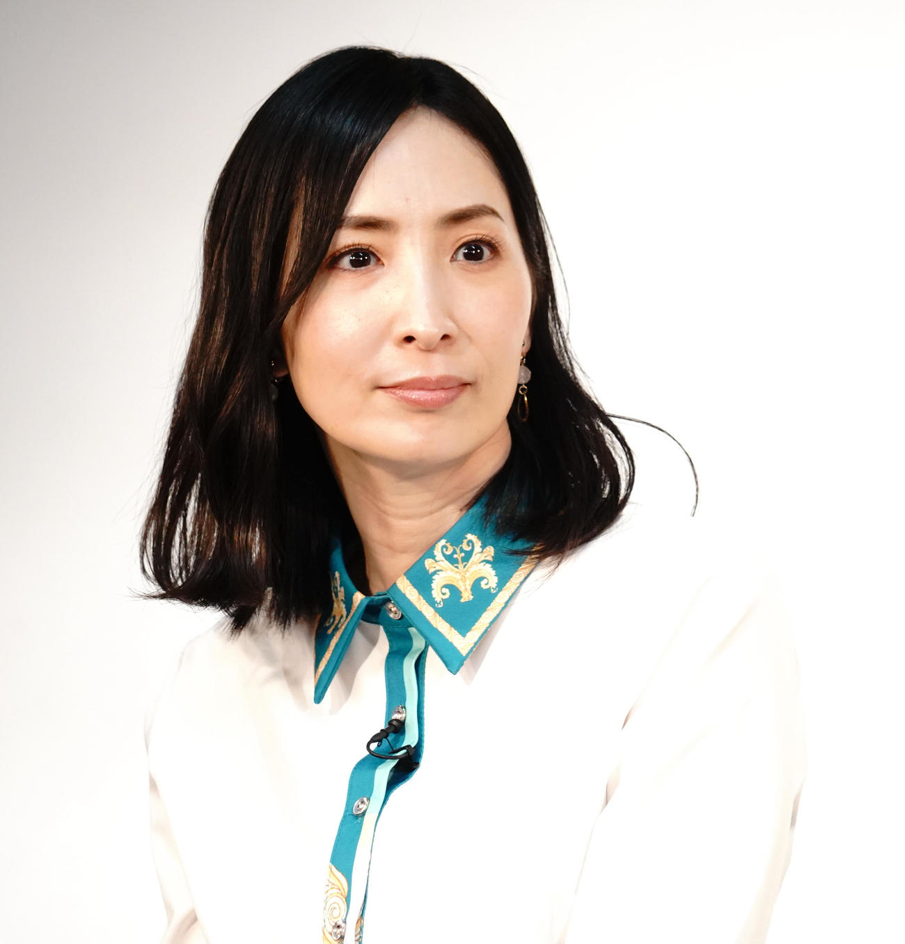 大手芸能事務所ワタナベエンターテインメントが展開する教育プログラム「LABO」の特別授業を行った真飛（撮影・佐藤成）