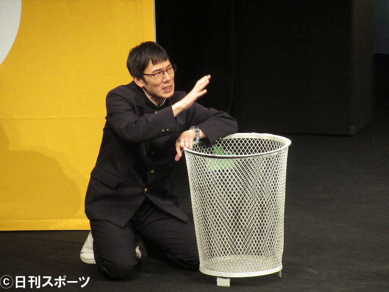 20周年記念ライブに出演する「ザ・プラン9」の浅越ゴエ（撮影・星名希実）