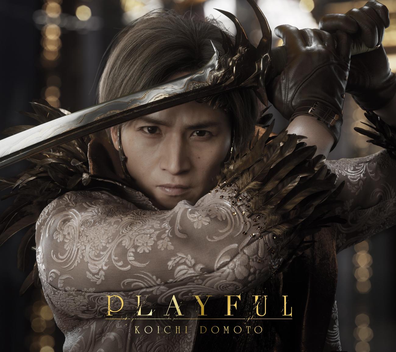 堂本光一ソロアルバム「PLAYFUL」初回盤Aのジャケット写真