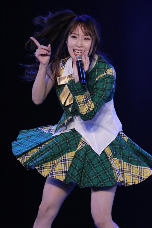 卒業公演「ラムネの飲み方」卒業公演の“初日”に臨んだSKE48高柳明音(C)2021 Zest,Inc.
