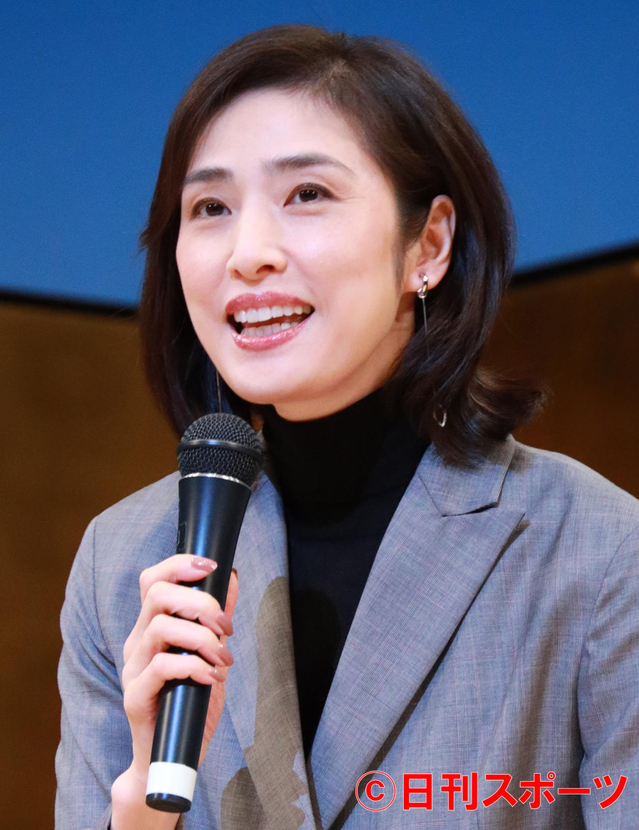 天海祐希（2020年12月撮影）