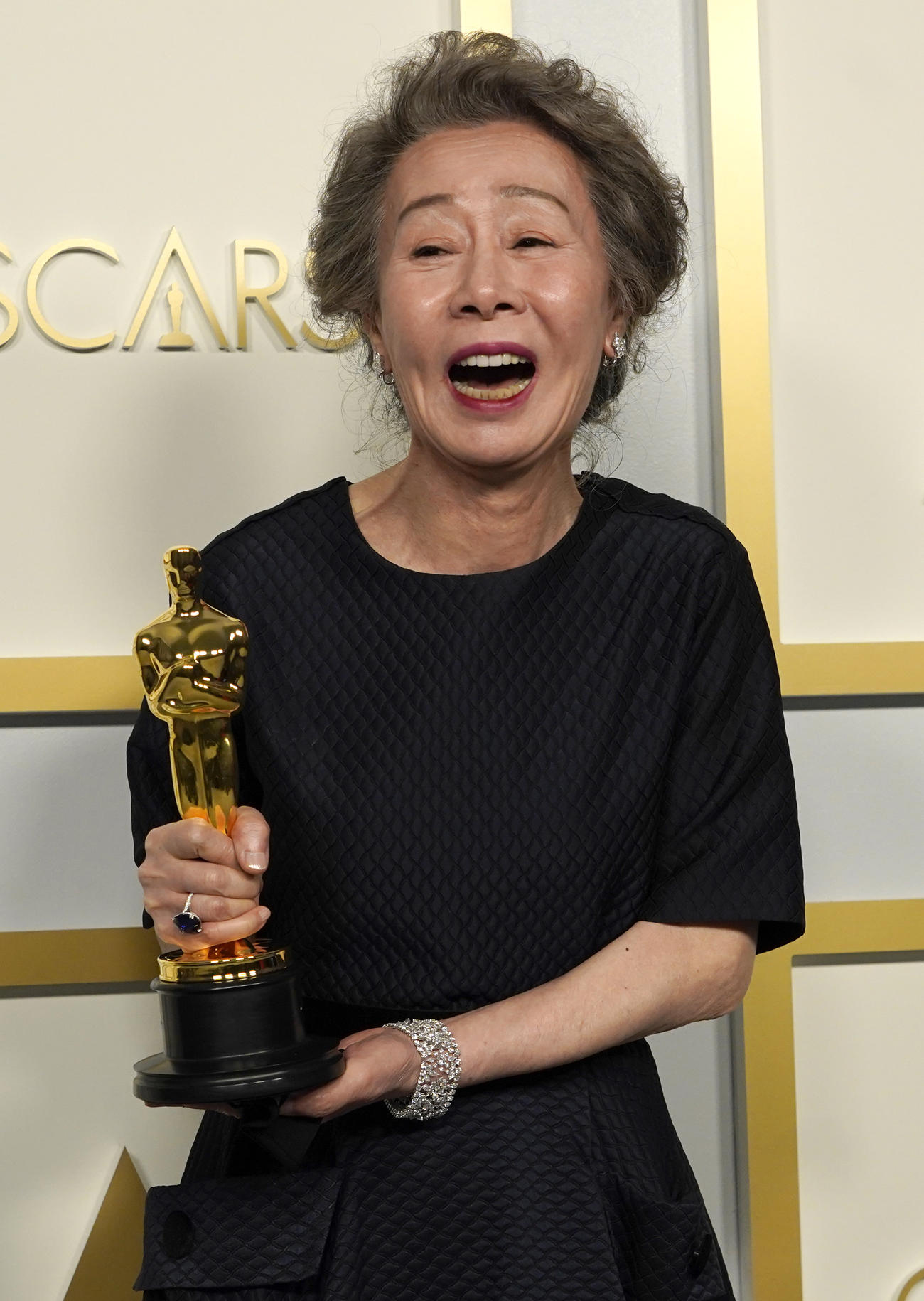 助演女優賞を受賞したユン・ヨジョン（AP）