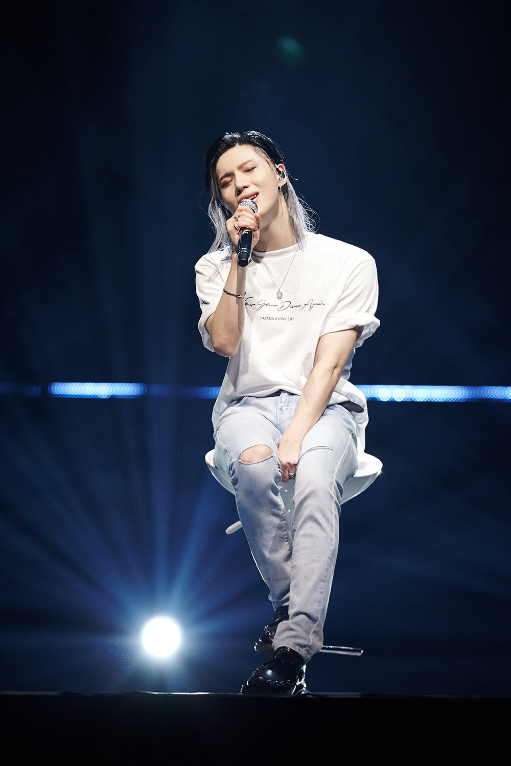 入隊前最後となったソロコンサート「Beyond LIVE－TAEMIN：N．G．D．A」を行ったSHINeeのテミン