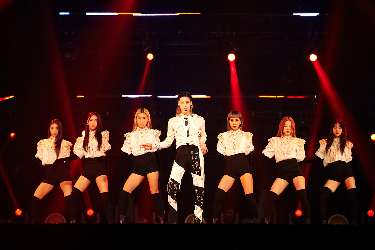 入隊前最後となったソロコンサート「Beyond LIVE－TAEMIN：N．G．D．A」を行ったSHINeeのテミン