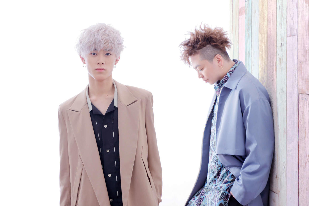 「all at once」のNARITO（左）とITSUKI