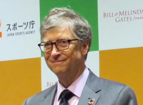 ビル・ゲイツ氏（2018年11月9日撮影）