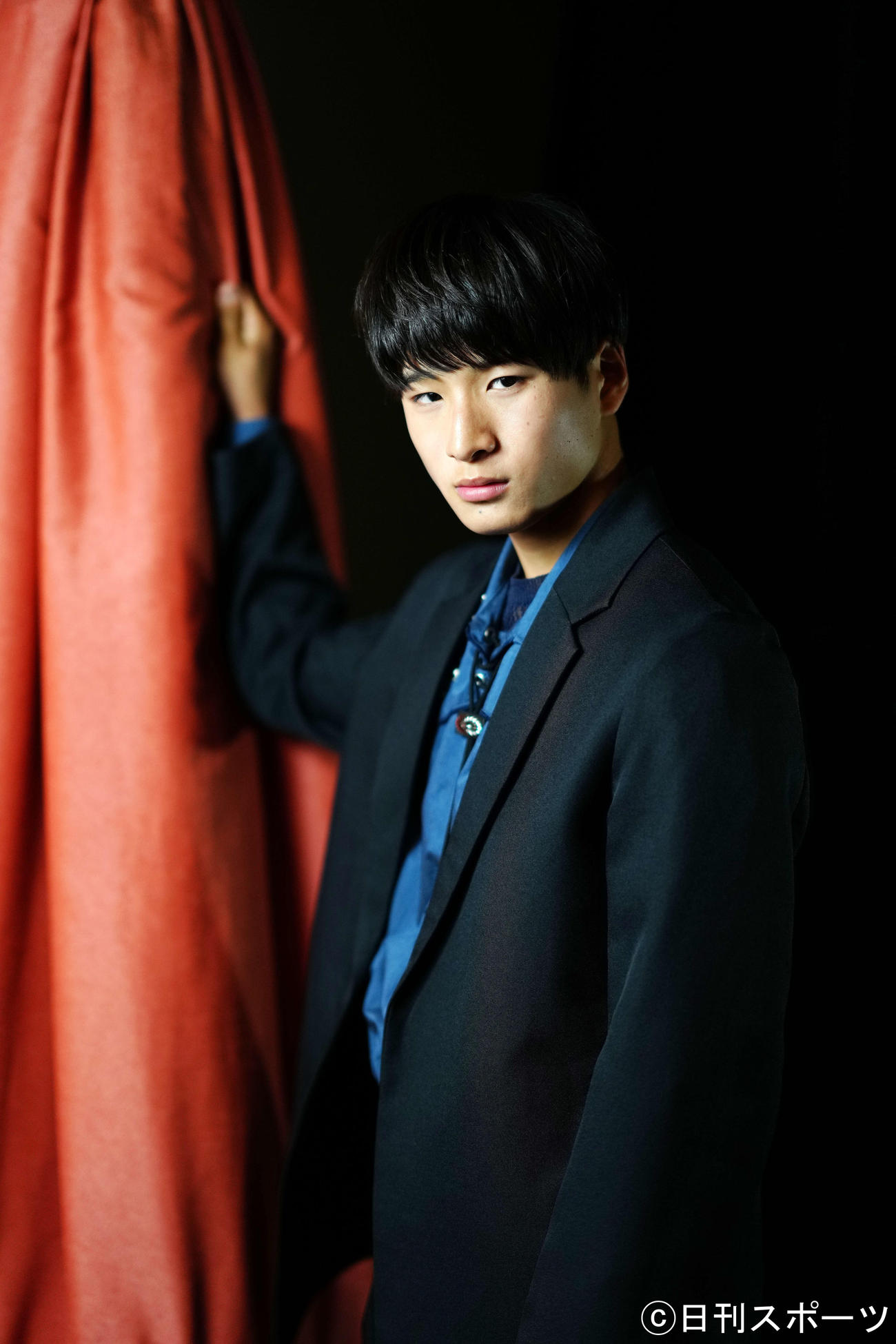 映画「茜色に焼かれる」に出演の和田庵（撮影・江口和貴）