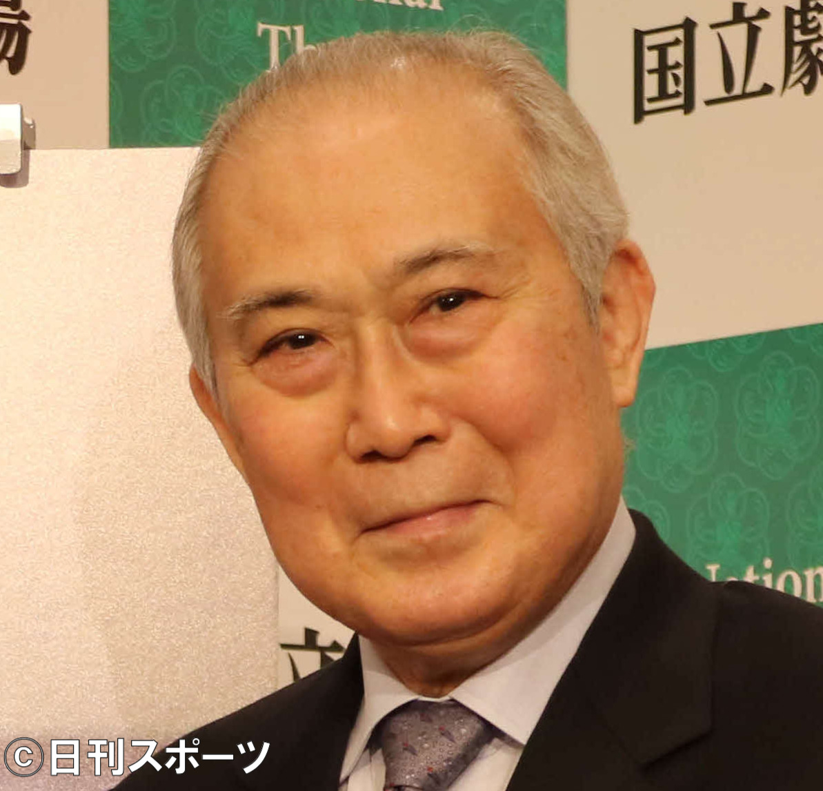 中村吉右衛門（2020年10月23日撮影）