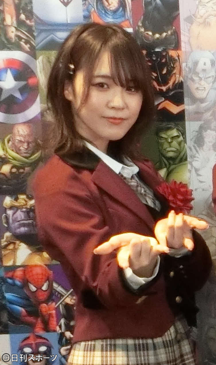 NMB48時代の三田麻央（2018年12月14日撮影）