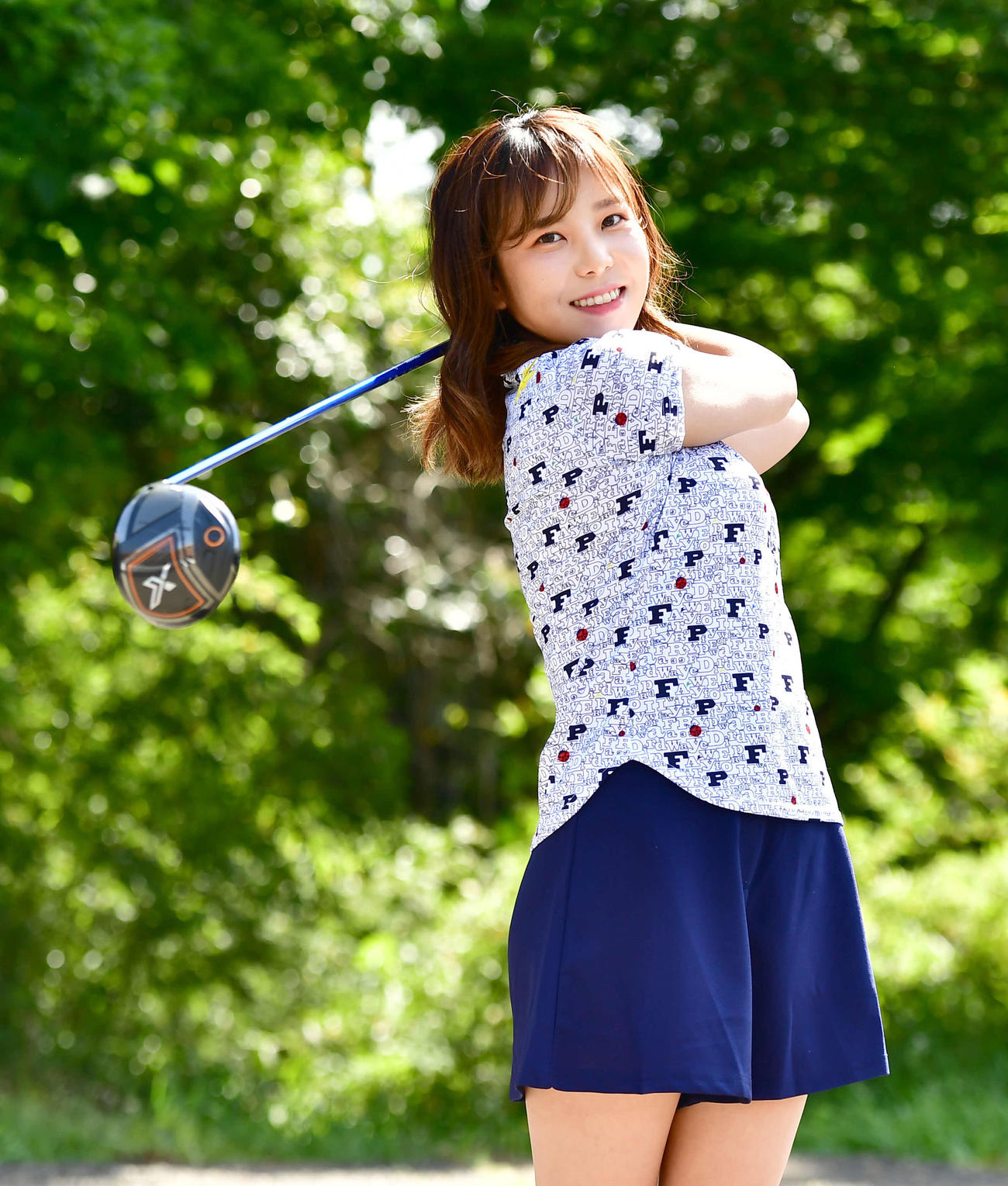 堪能な語学を生かし多方面での活躍を夢見る、元ソフトバンク監督の秋山幸二氏の娘でタレントの秋山真凜（撮影・小沢裕）