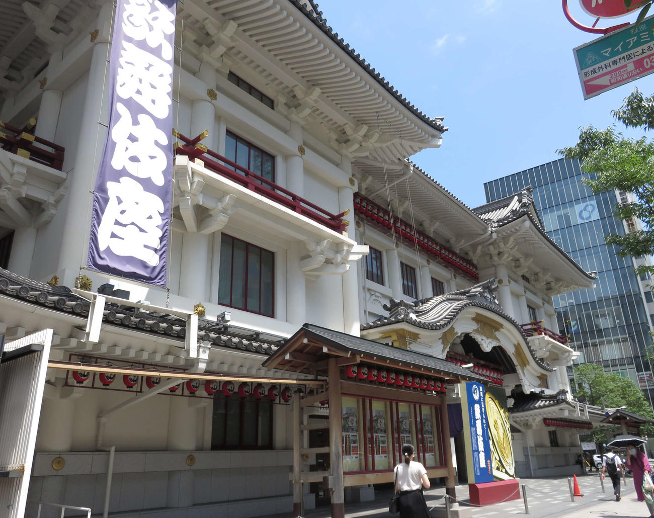 東京・歌舞伎座（2020年6月29日撮影）