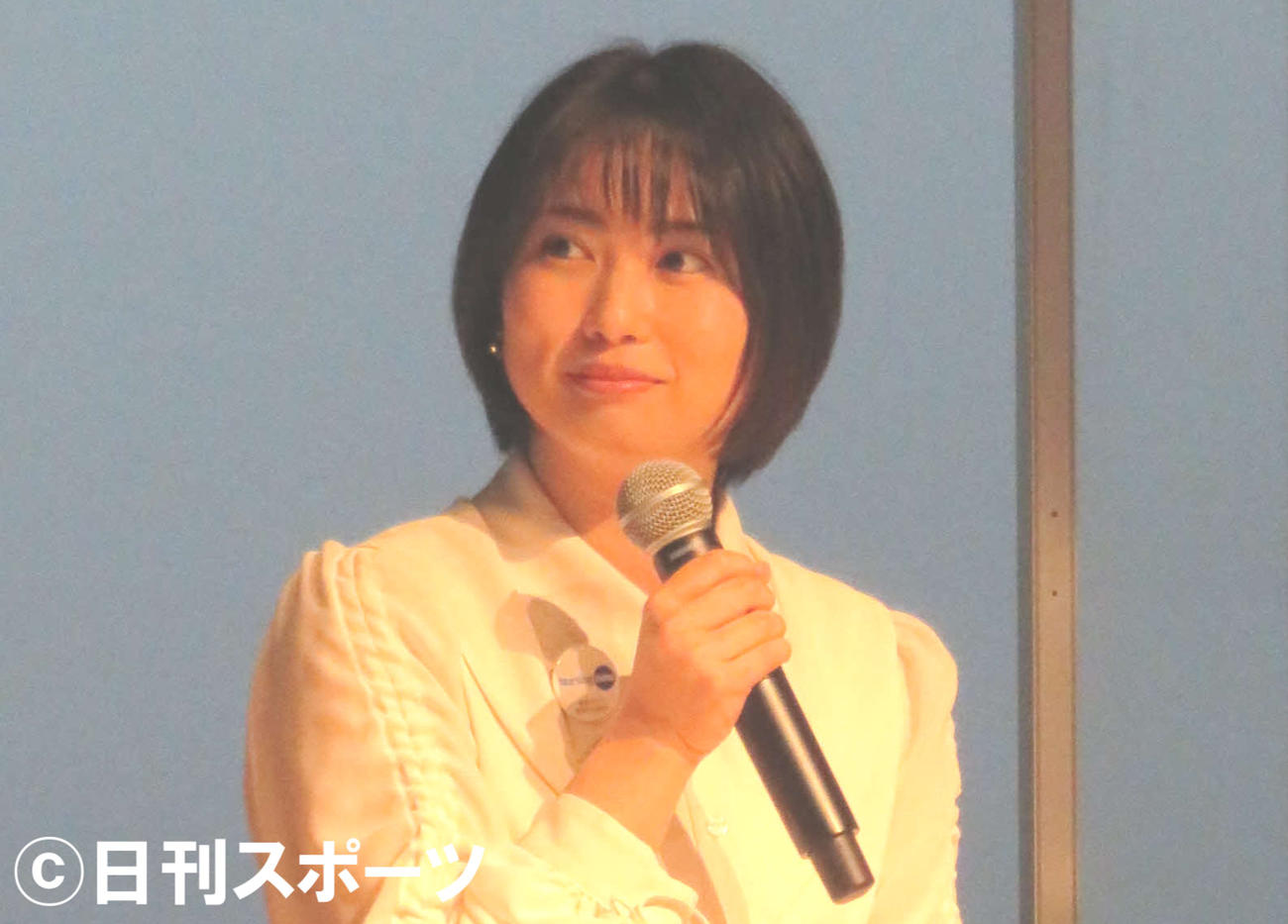トークイベントに登壇した志田未来（撮影・村上幸将）