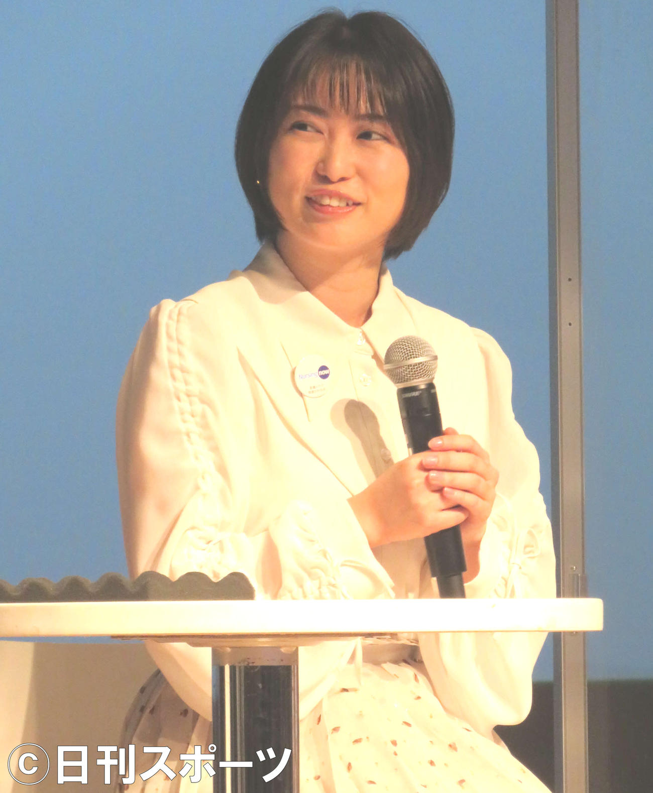 トークイベントに登壇した志田未来（撮影・村上幸将）