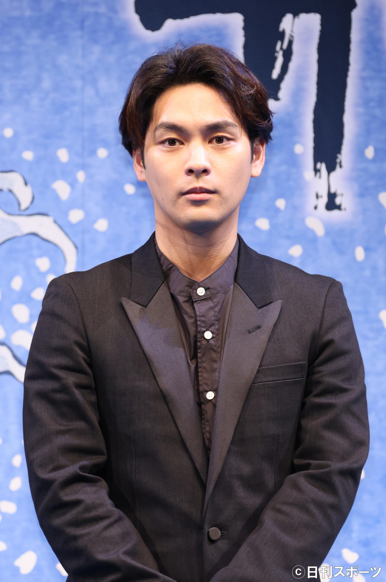 映画「HOKUSAI」公開イベントで舞台あいさつする柳楽優弥（撮影・中島郁夫）