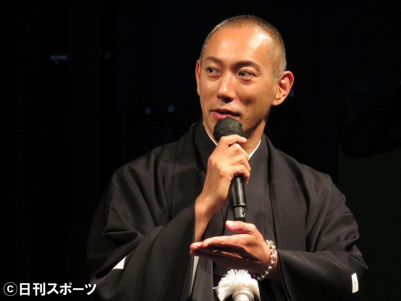 市川海老蔵（2020年12月5日撮影）