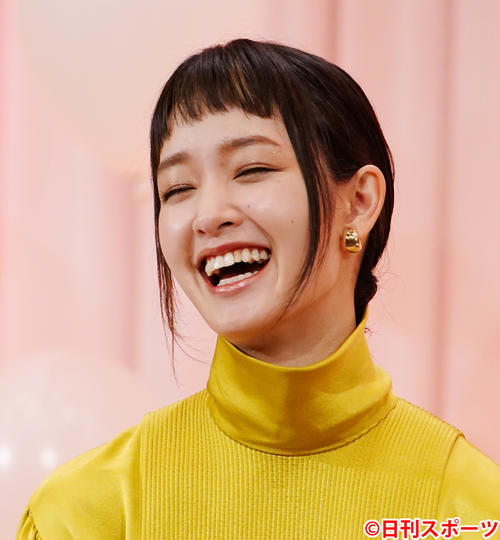 剛力彩芽（2021年5月10日撮影）
