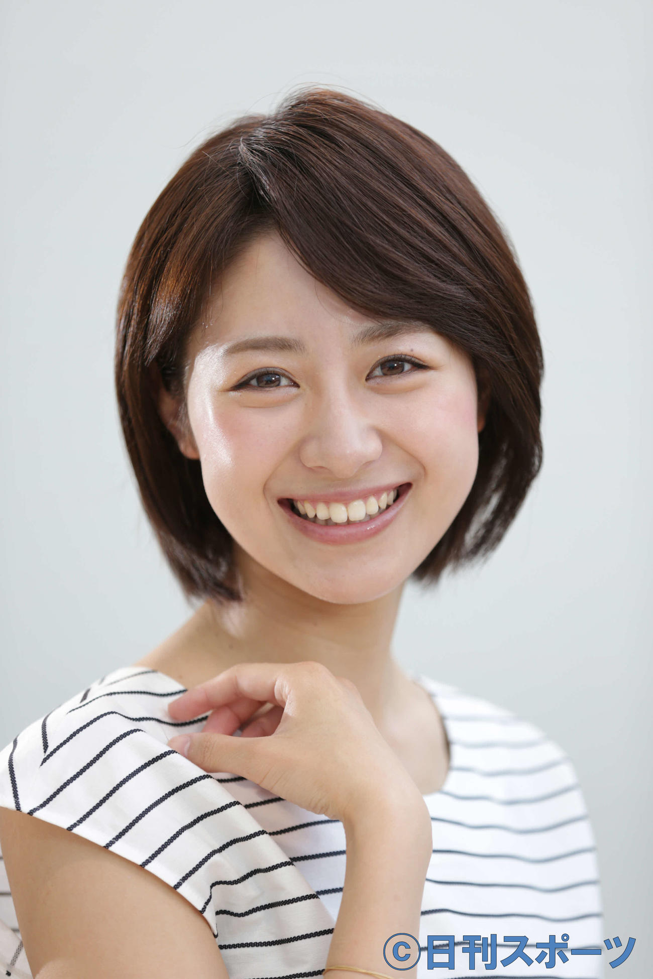 テレビ朝日林美沙希アナウンサー（15年6月撮影）