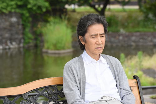 14年、TBS系ドラマ「おやじの背中」第1話「圭さんと瞳子さん」の一場面（C）TBS