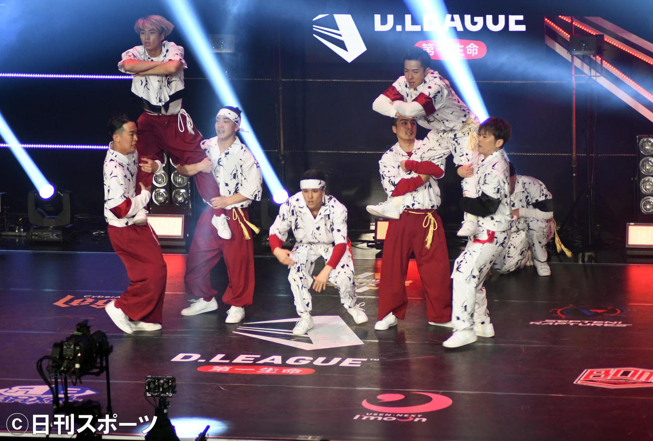 D．LEAGUE第10戦で初勝利を挙げたKOSE 8ROCKS（撮影・大友陽平）