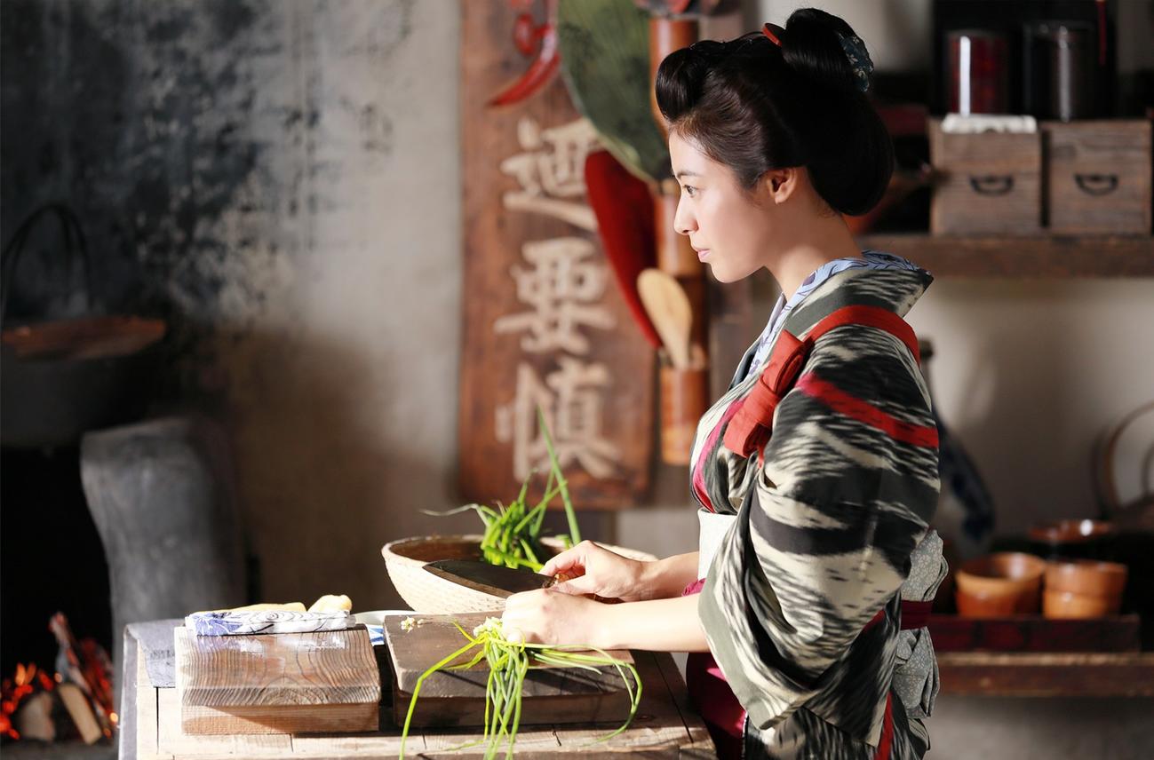 映画「HOKUSAI」で北斎の妻、コト役で出演する瀧本美織
