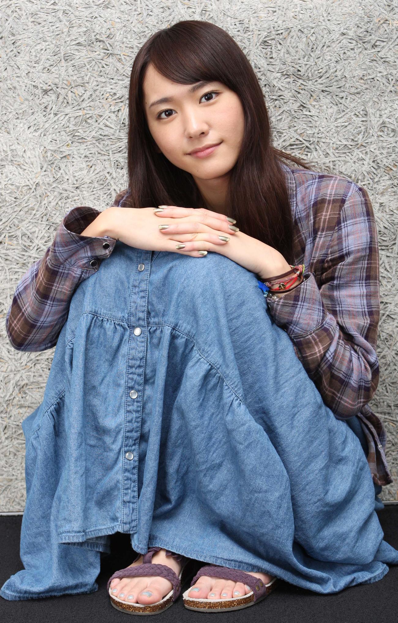 女優新垣結衣（09年08月撮影）