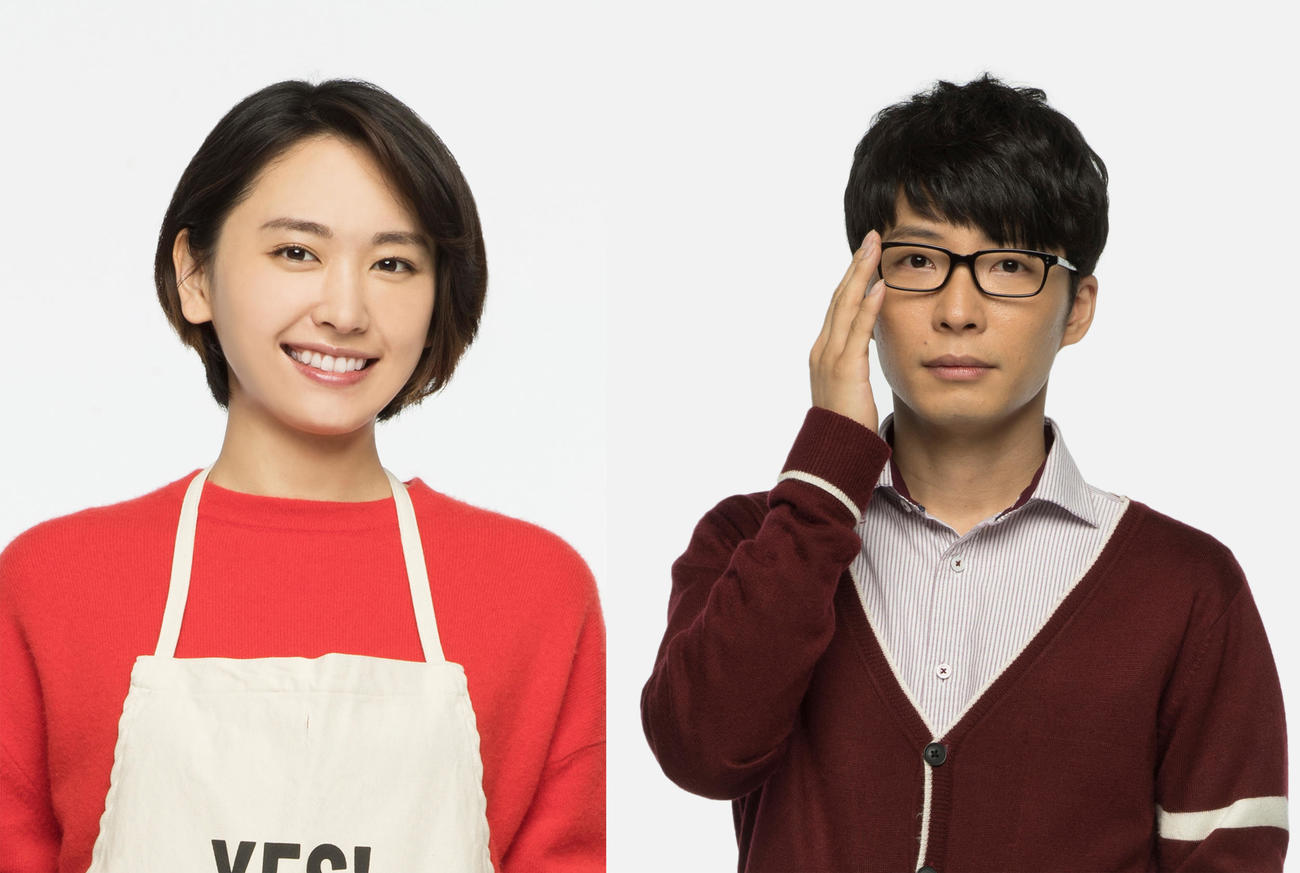TBS系連続ドラマ「逃げるは恥だが役に立つ」で夫婦役を務め、結婚することを発表した新垣結衣（左）と星野源（C）TBS