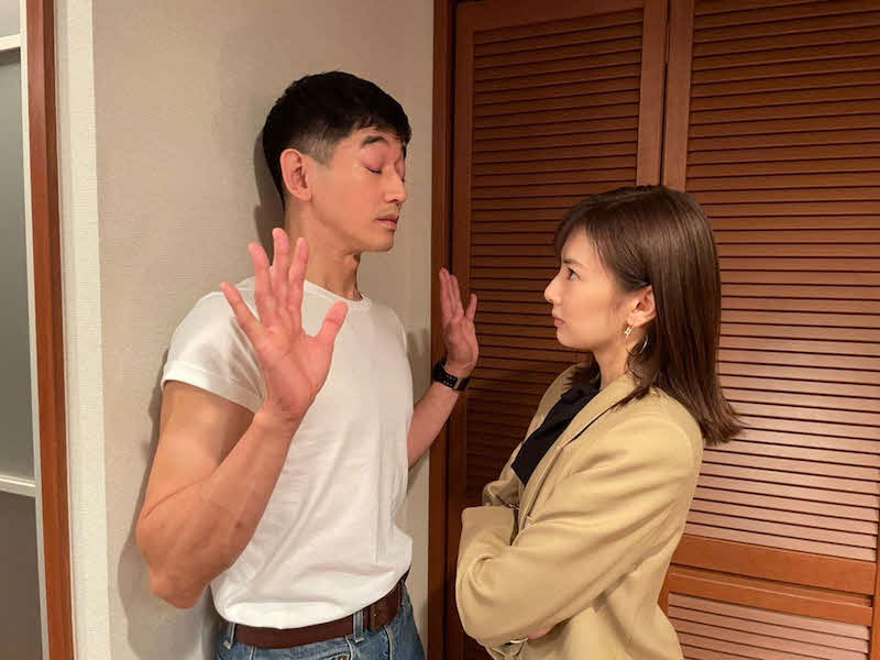 公開された北川景子（右）と永山瑛太のオフショット