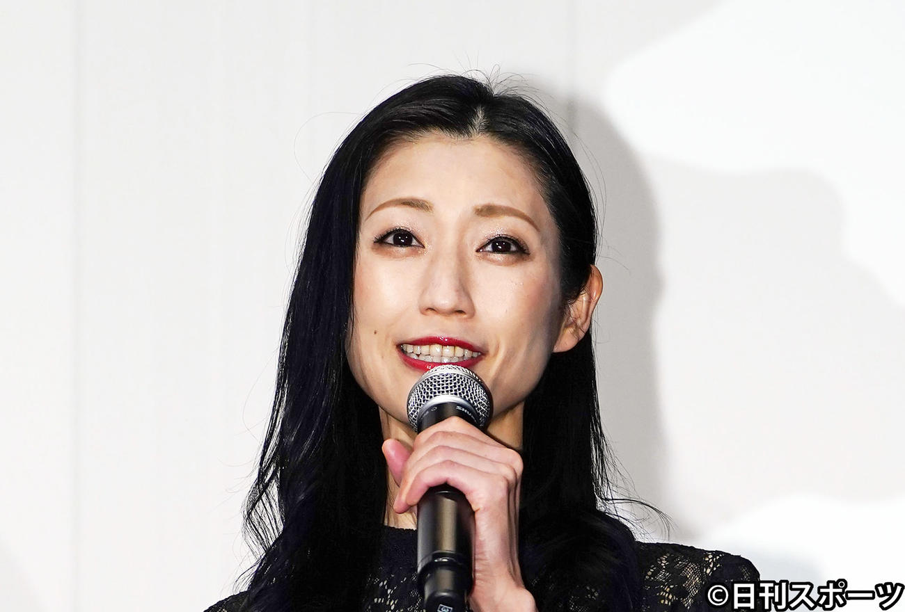 壇蜜（2021年2月9日撮影）