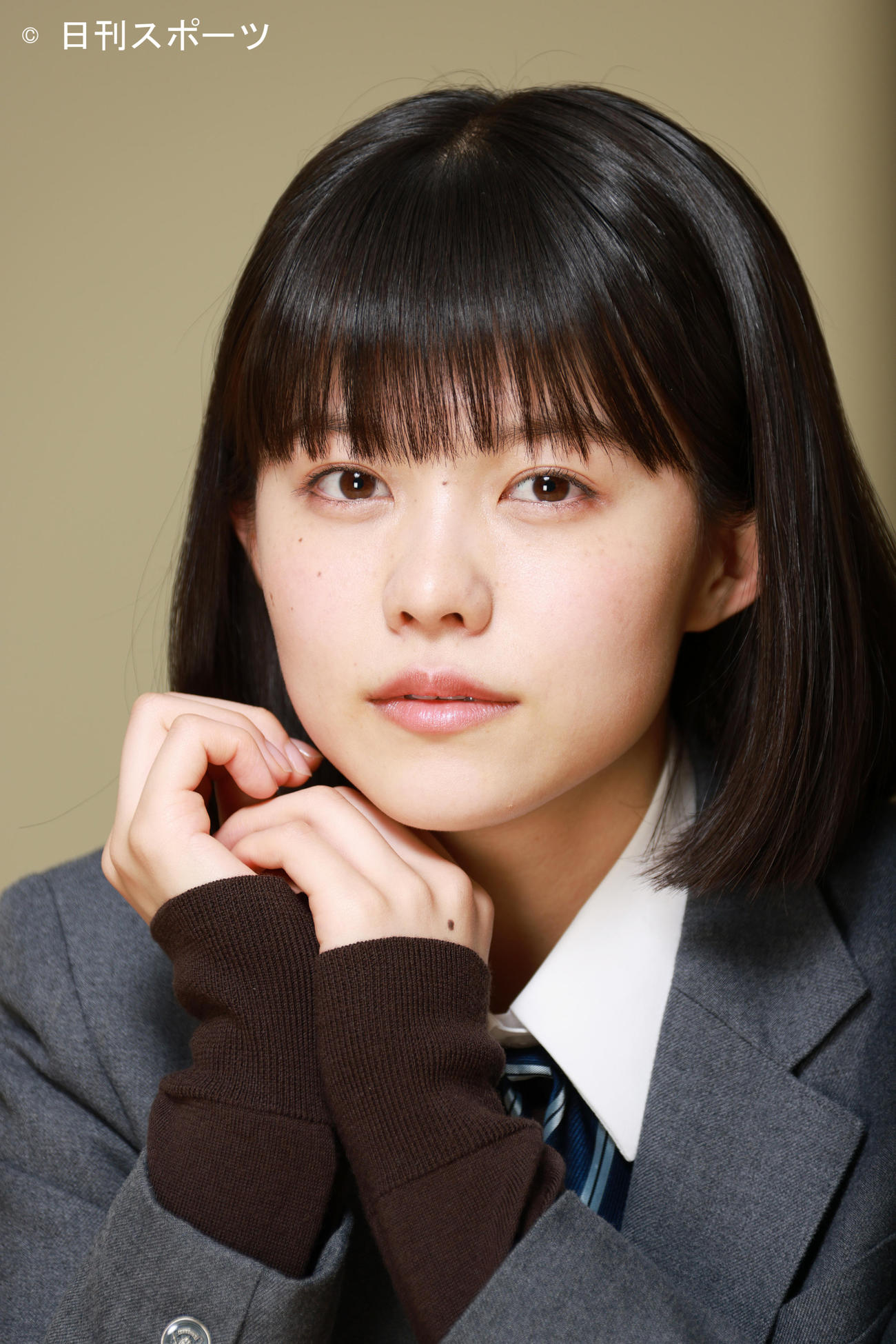 志田彩良（撮影・中島郁夫）
