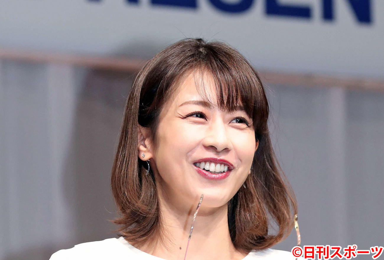 加藤綾子アナウンサー（2018年10月22日撮影）